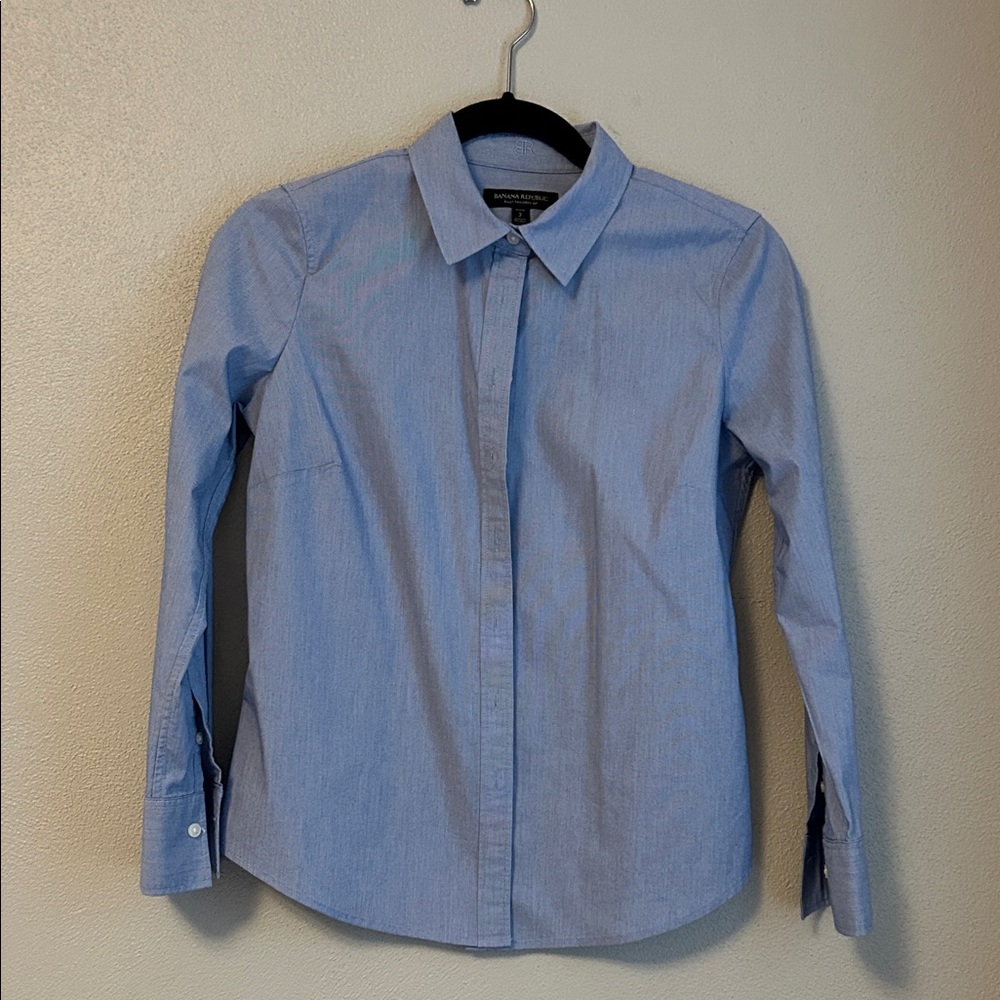 Banana Republic Light Blue Tailored Shirt